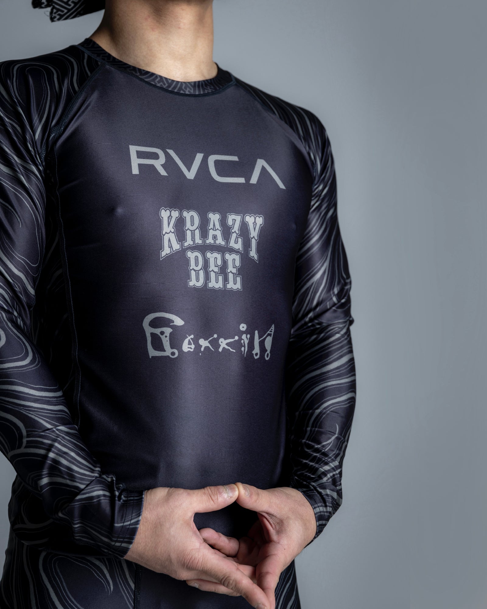 RVCA x KRAZY BEE x GAKKIN復刻版RASHGUARD – GXX