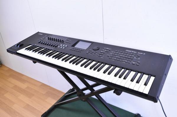 YAMAHA MOTIF XF7 ヤマハ シンセサイザー ハードケース付 - 楽器の買取