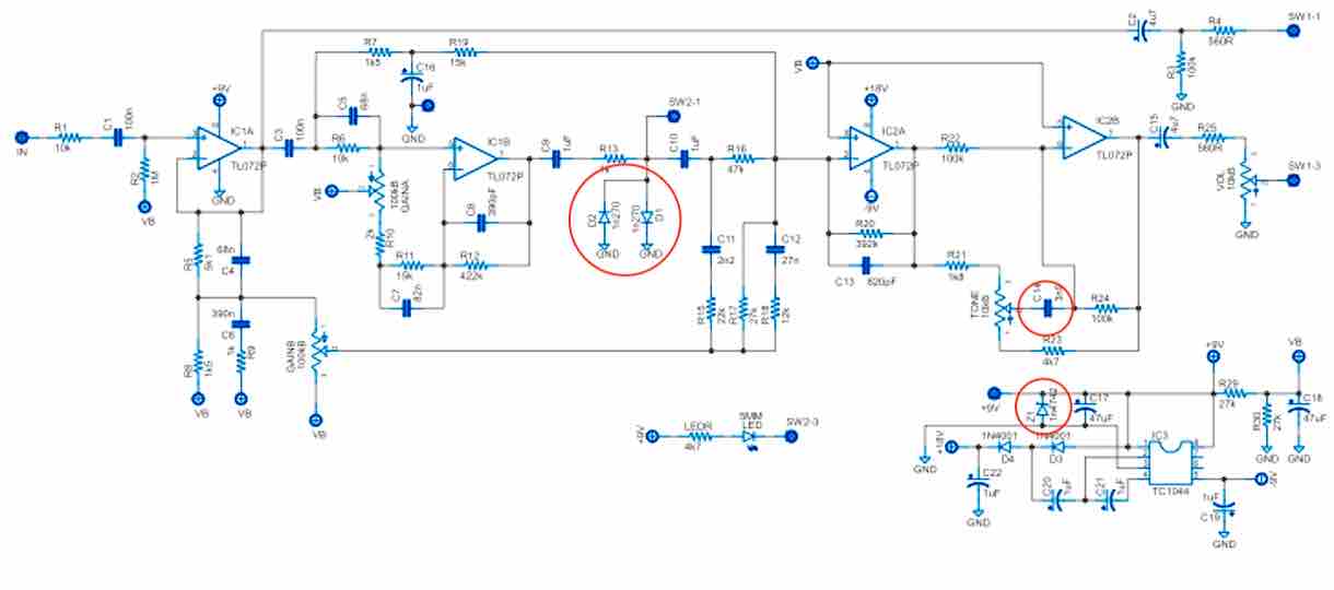 Klon Centaurの改造03 | ガックラ.com