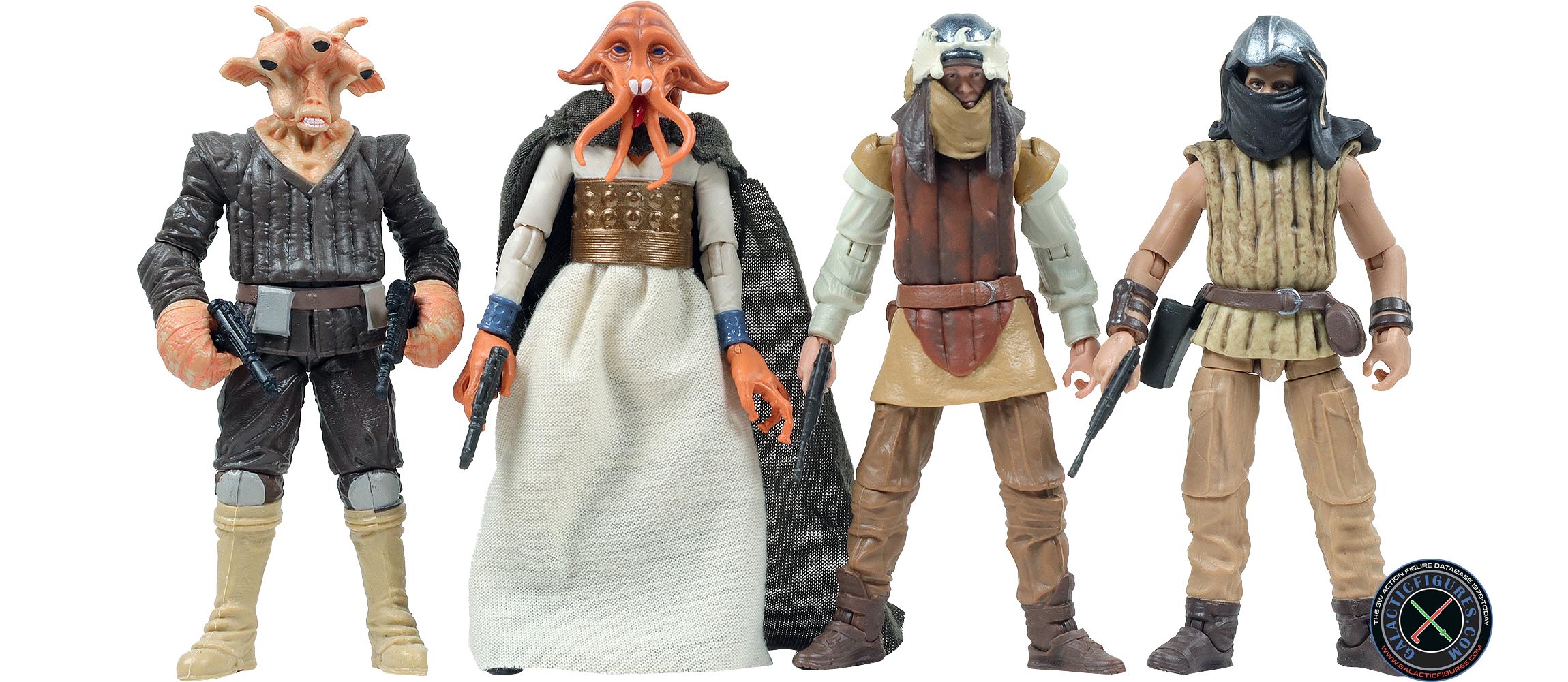 Velken Tezeri Jabba's Court Denizens 4-Pack Star Wars The Vintage