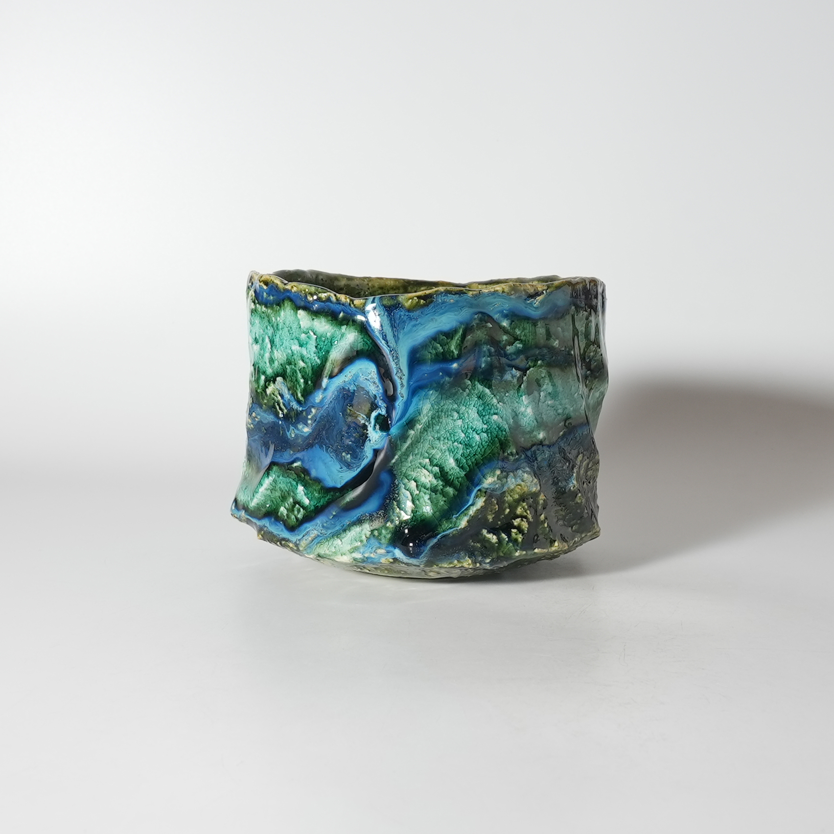 織部茶碗 山口真人 | ギャラリー千陶