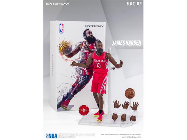 ジェームス・ハーデン:1/9 モーションマスターピース コレクティブル