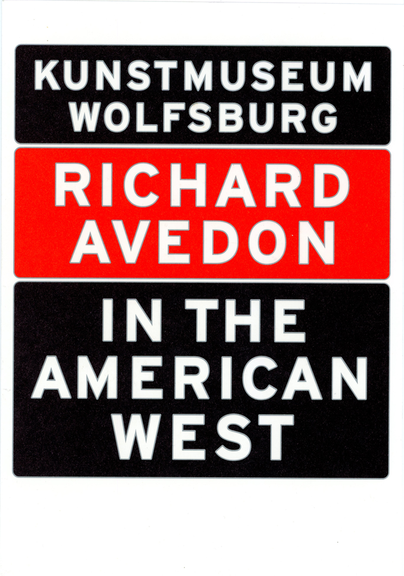 Gallery 98 | Kunstmuseum Wolfsburg (Germany), Richard Avedon, In