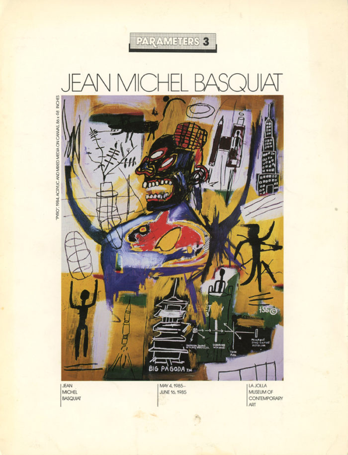 Gallery 98 | Jean-Michel Basquiat, Large Folded Card, La Jolla