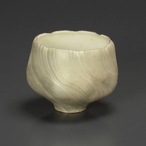 石山 哲也 象嵌金彩茶碗 (ITA0010 ) | ギャラリーラボ