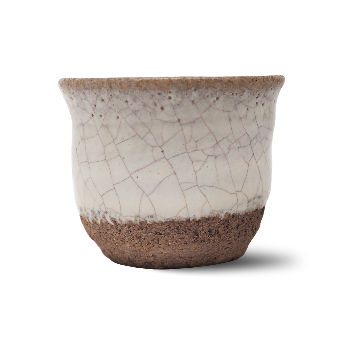 中里重利 斑唐津ぐい呑 – Gallery Nisui