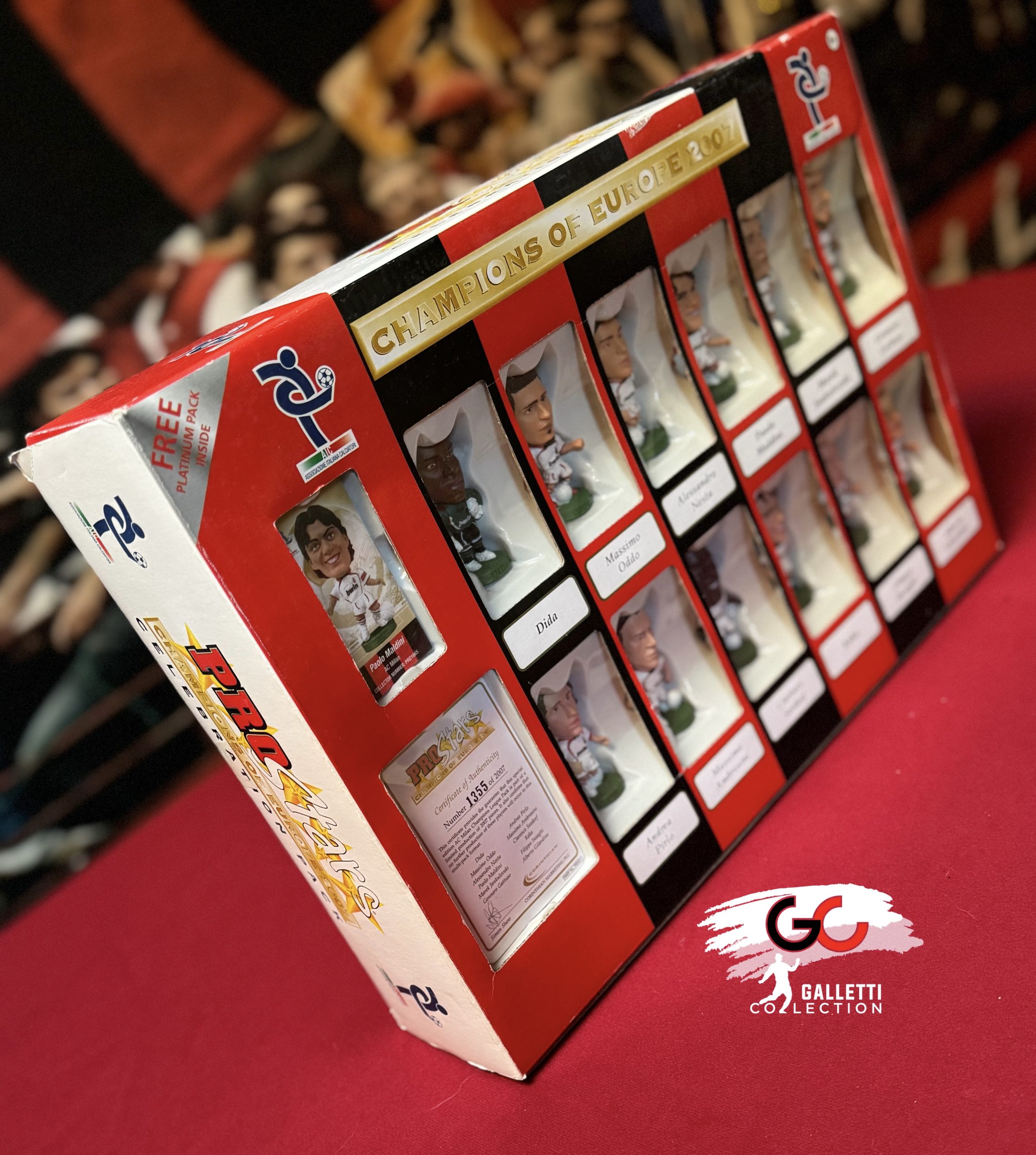 AC Milan Corinthian pro stars pack Champions of Europe 2007 in