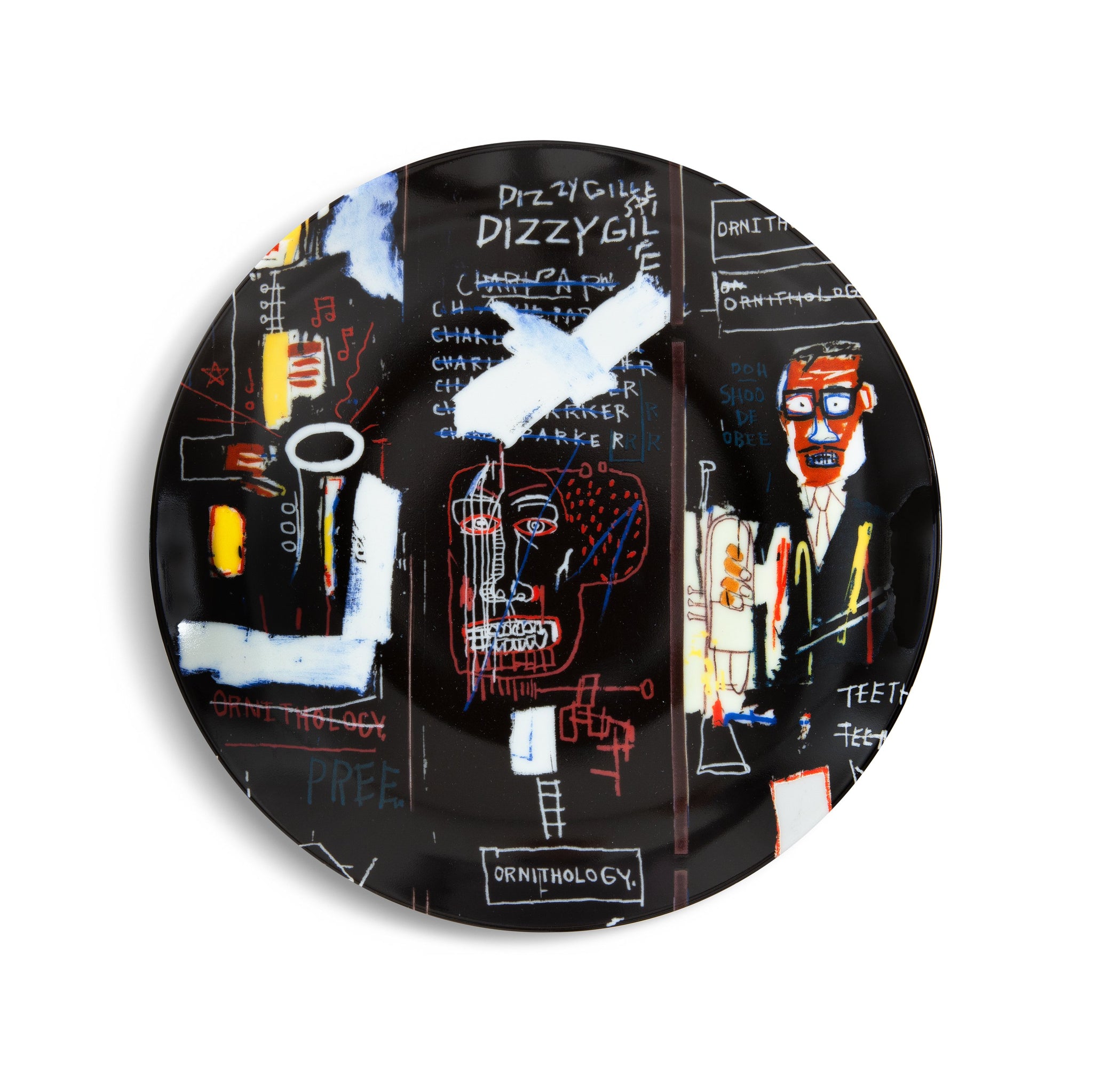 Jean-Michel Basquiat: Horn Players Plate | Gagosian Shop