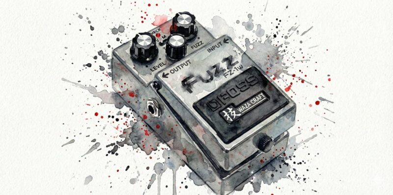 BOSS FZ-1Wレビュー】技クラフトが送るファズ沼への入口｜GAINMAG