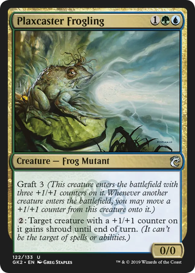 Plaxcaster Frogling MTG - Guild Kit: Simic #122 (English) | Magic