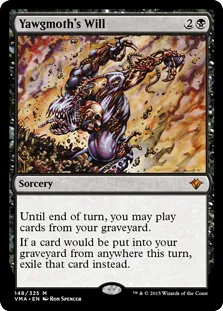 Yawgmoth's Will MTG - Vintage Masters #148 (English) | Magic: The