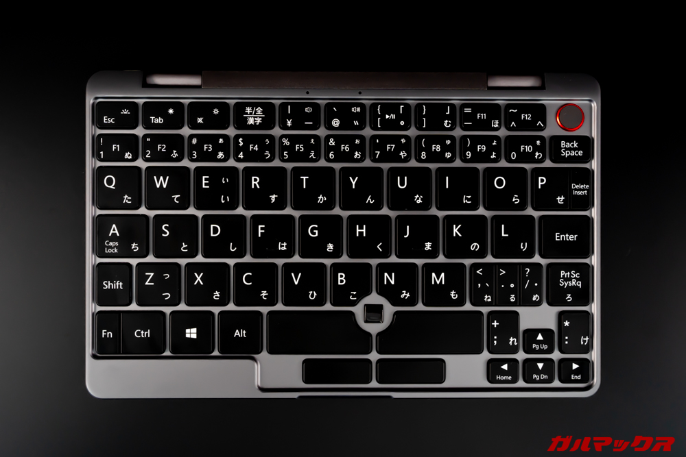 CHUWI MiniBookの日本語キーボード版、かな入力は全然快適じゃないけど