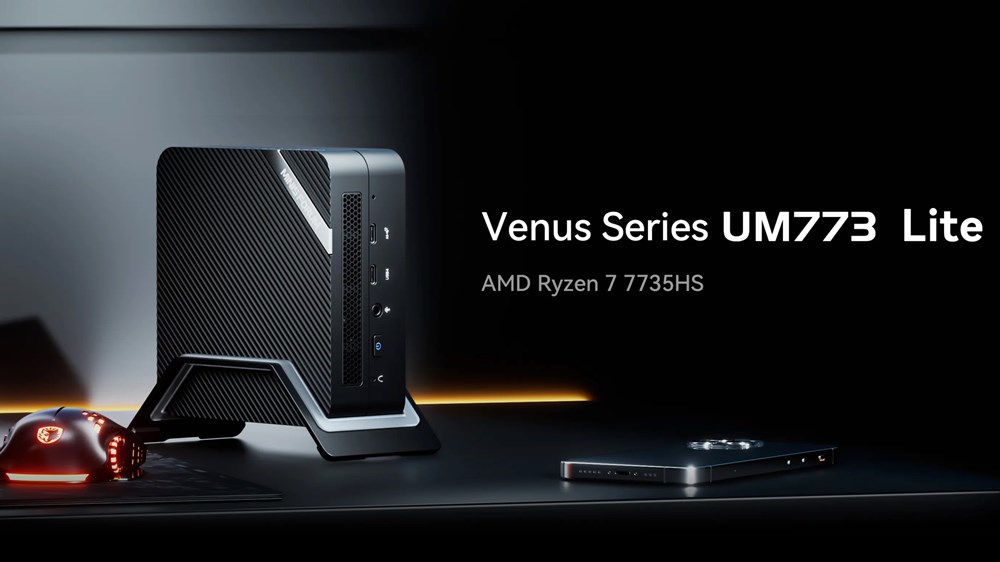Minisforum UM773 Liteのスペックまとめ！Ryzen 7 7735HS搭載ミニPC