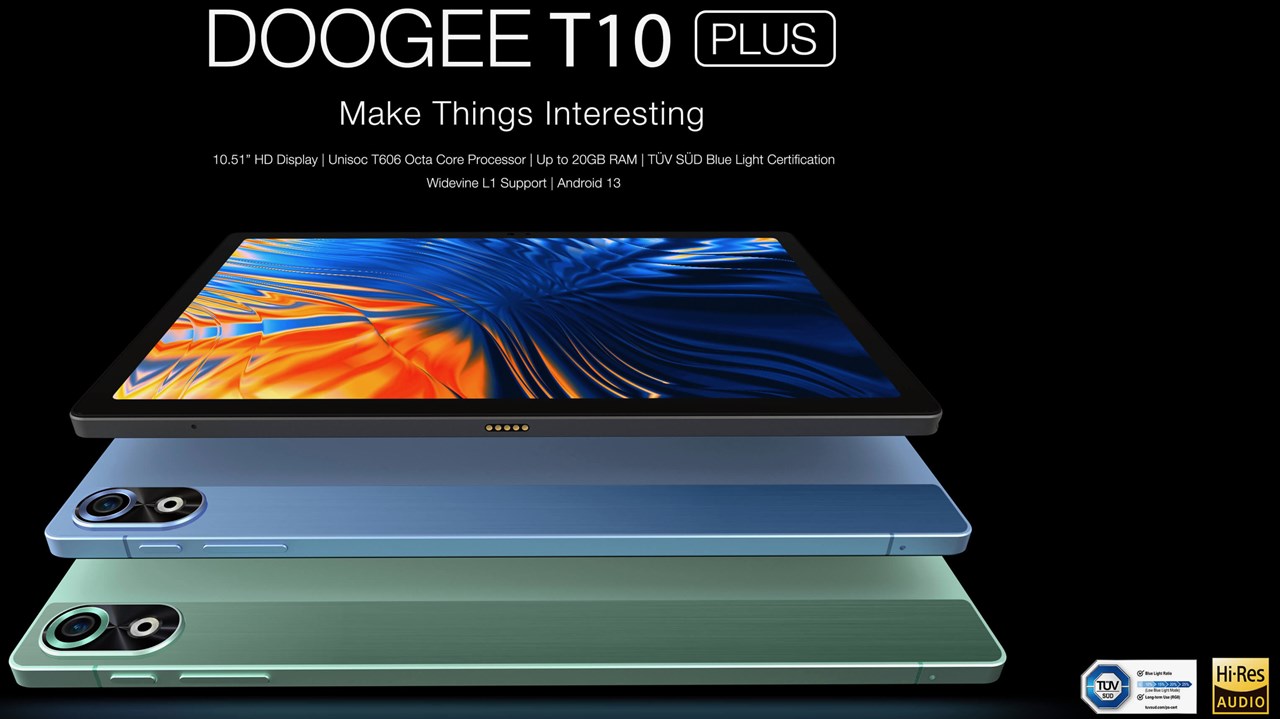 DOOGEE T10 Plusのスペック・対応バンドまとめ！Unisoc T606搭載