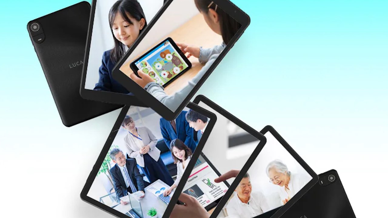 アイリスオーヤマのタブレット「LUCA TE08D2M64-V1B/TE10D2M64-V1B」の