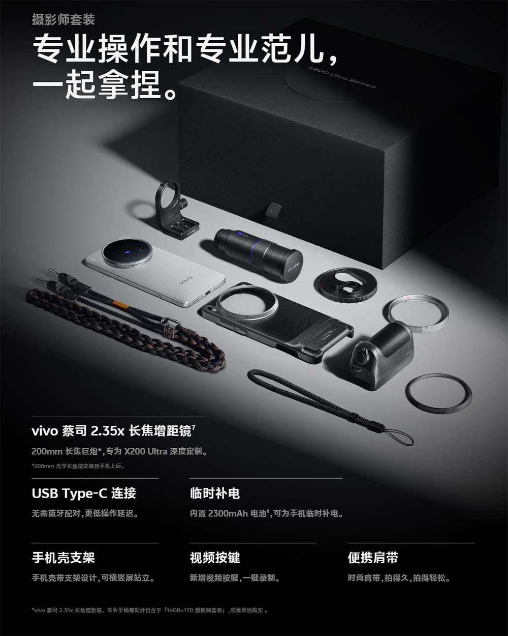 vivo X200 Ultraのスペックまとめ！200MP望遠搭載。フォトグラフィー