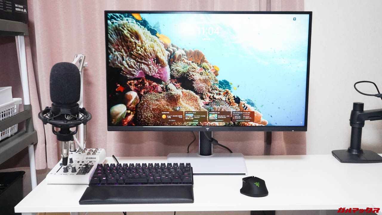 KTC M27P6のレビュー！4K/FHD切り替えられる量子ドットMini LED