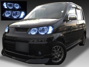 高輝度LED4連イカリング仕様 希少 純正メッキインナー ベース JB5/JB6