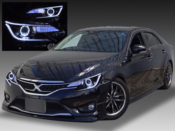 車検対応】130系 マークX 中期/後期インナーブラック塗装＆イカリング