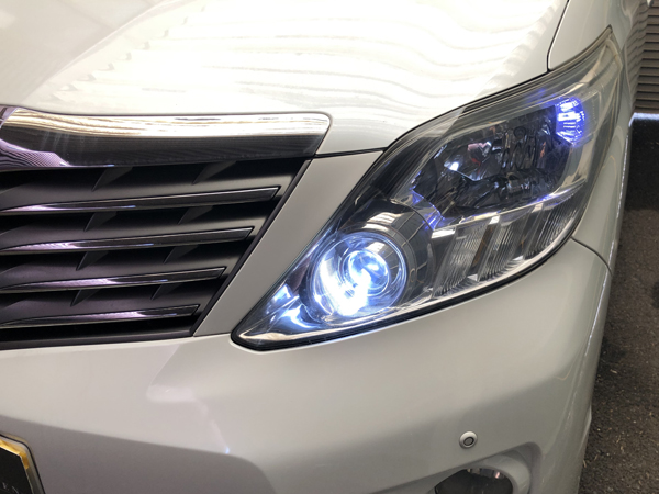 20 アルファード前期/後期 インナーブラック塗装＆アクリルファイバー