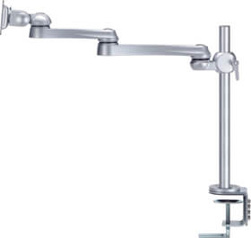 PC周辺機器 MODERNSOLID 液晶モニターアーム 水平多関節アーム LA-51SC