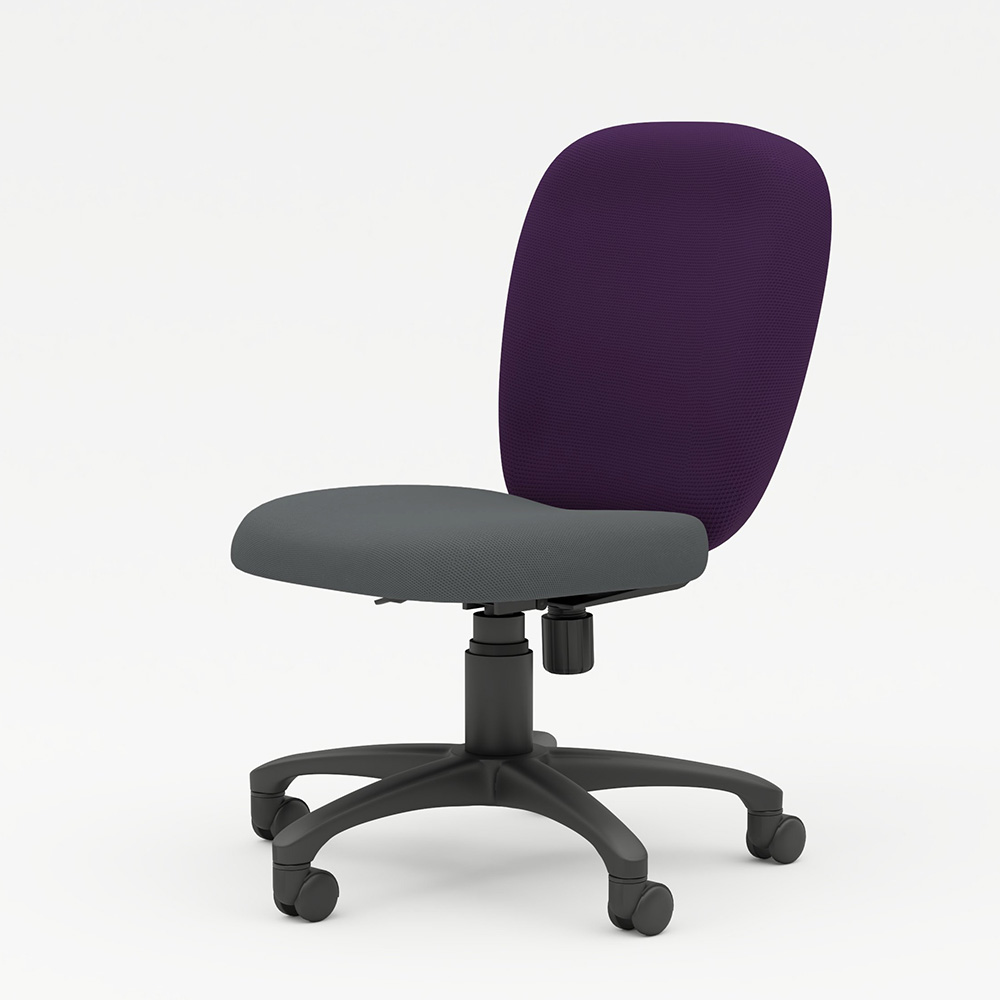 NEXIS/ネクシス61 C01 肘無し バイカラータイプ (オフィスチェア 在宅