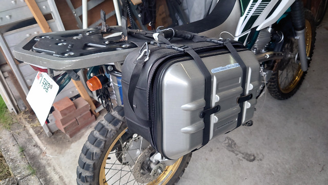 汎用サイドバッグサポート試用記｜SEROW（セロー）250 メンテナンス編