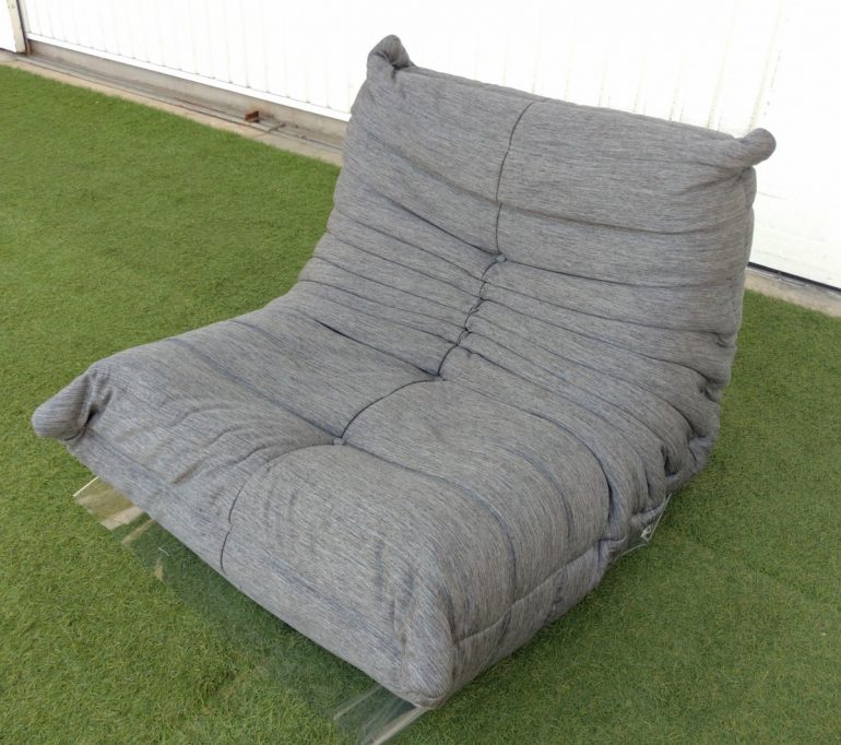 □ligne roset/リーンロゼ□TOGO/トーゴ 1Pソファ グレー 限定モデル