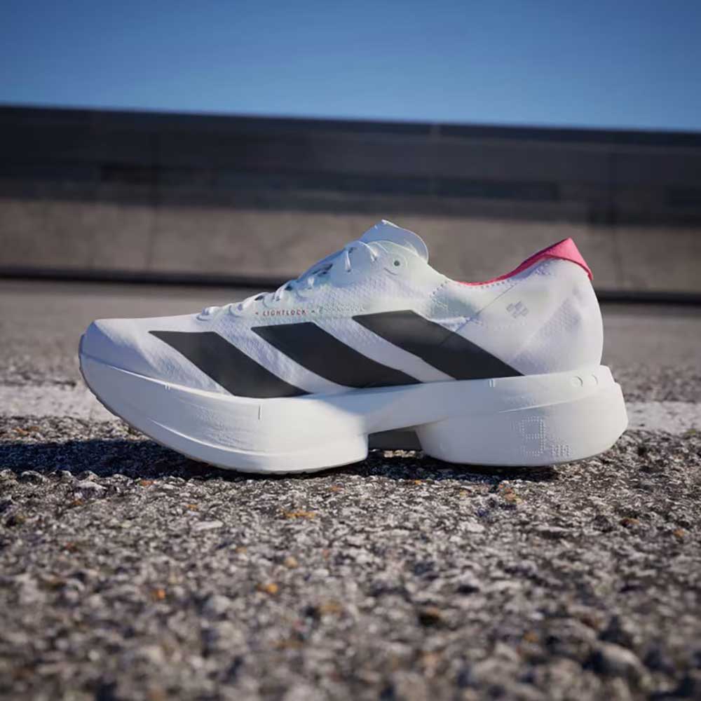 Men's Adios Pro 4 Running Shoe - Footwear white/core black/silver