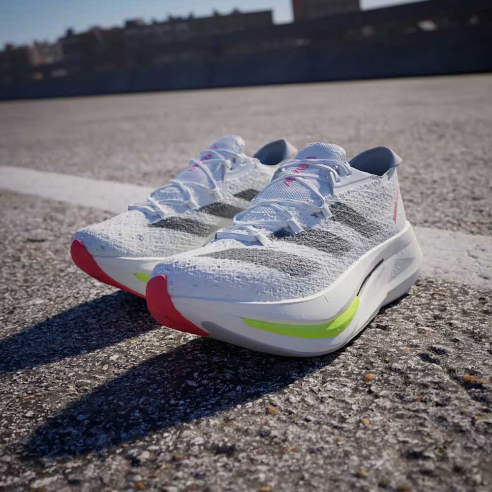 Men's Adizero Prime X 2 Strung Running Shoe - Cloud White/Core