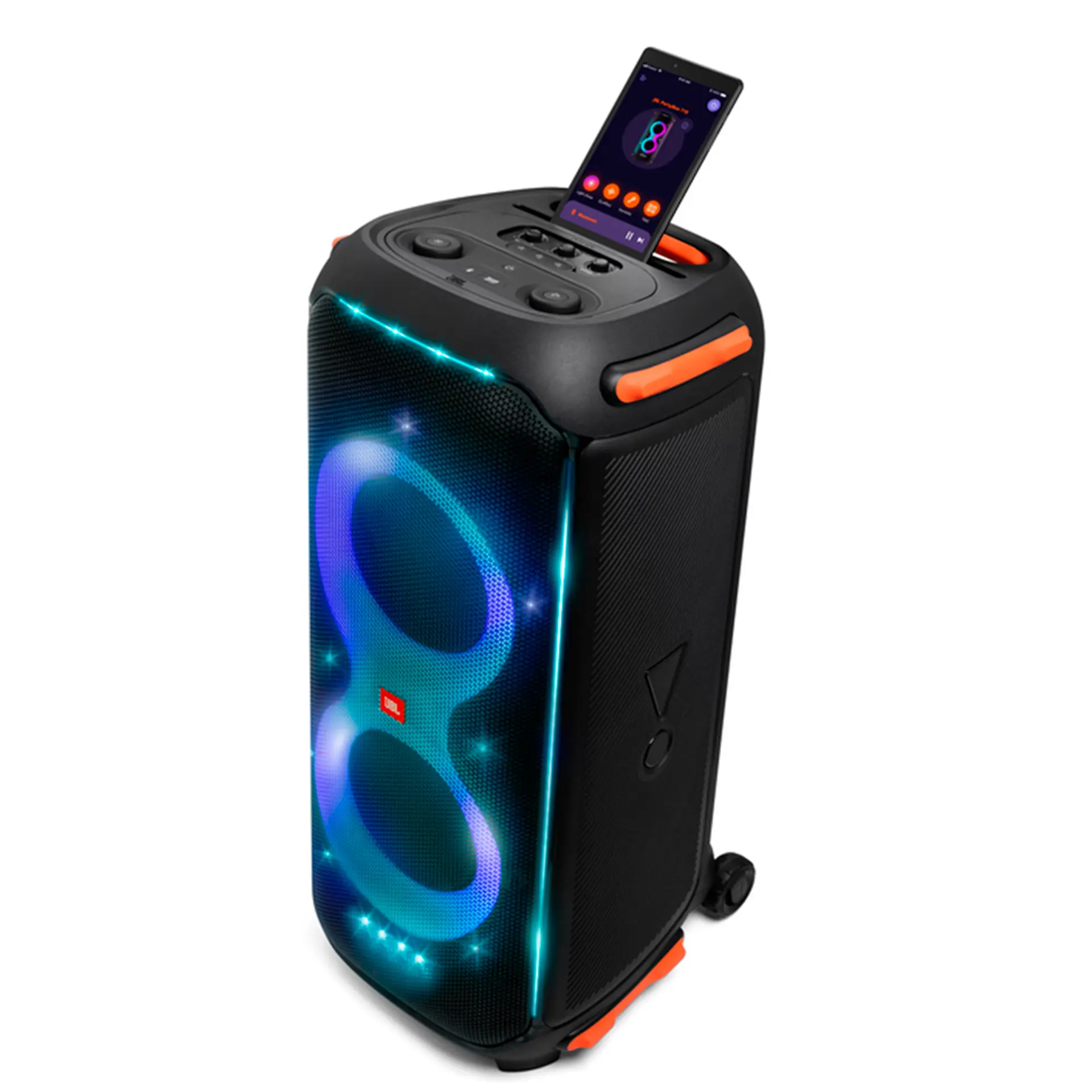 Caixa JBL PartyBox 710 800W com LED e Bluetooth 5.1