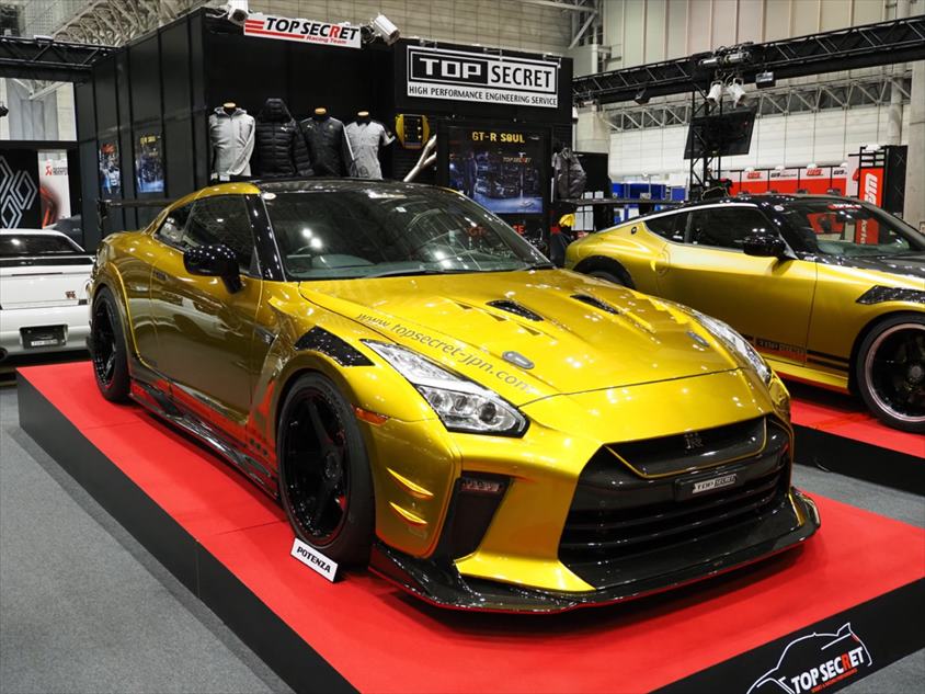 東京オートサロン限定 TOP SECRET R34 Gold　トップシークレット 東京オートサロン限定 TOP SECRET R34 Gold トップシークレット - メルカリ