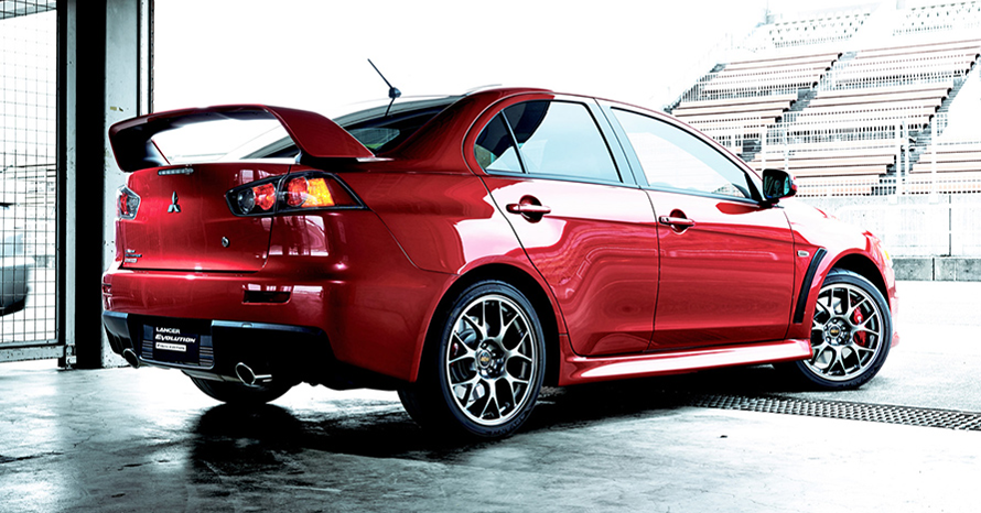 第14話 三菱ランサー エボリューションX…後ろ姿が印象的なウイング付き