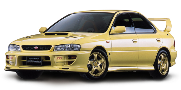 インプレッサ(1999年11月～2000年8月) WRXタイプR STi