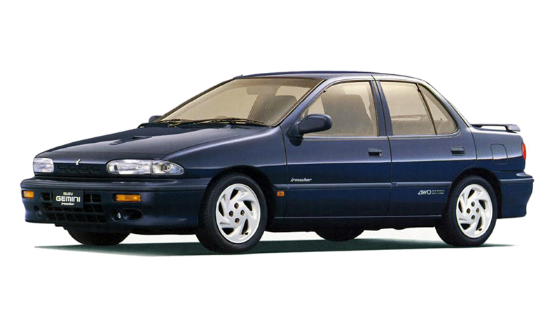 いすゞジェミニ イルムシャーR…90年代、リッター100馬力超モデル