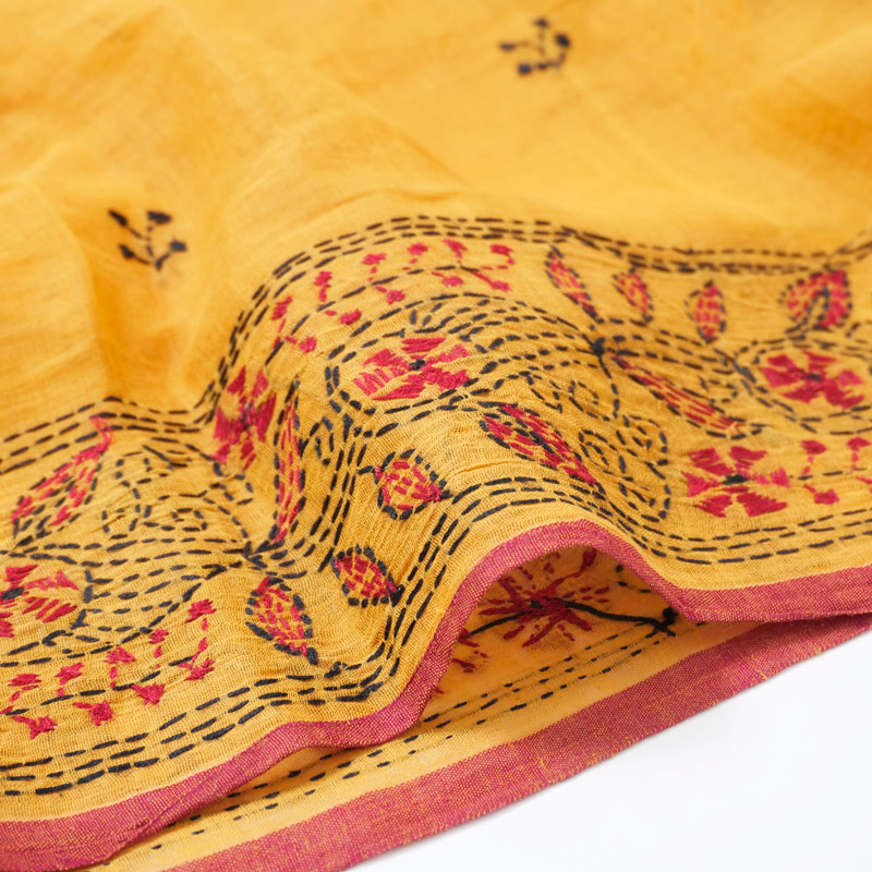 カンタ刺繍簡易サリー｜マライカ公式通販