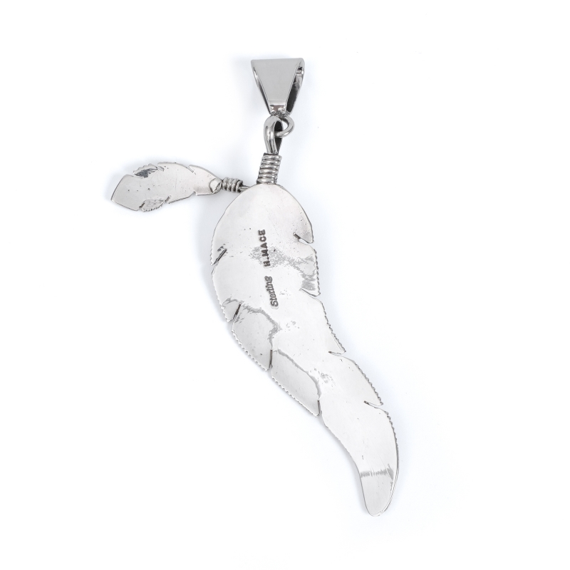 ハーヴィーメイス ダブルフェザー ペンダント｜マライカ公式通販