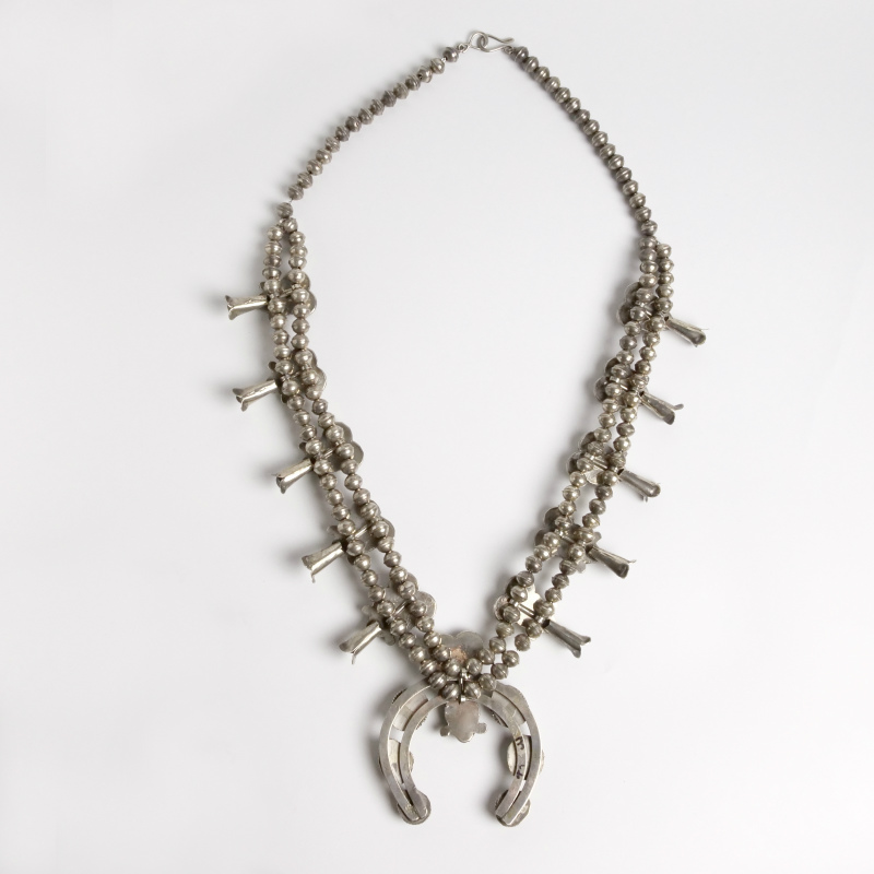 ナバホ族 1960s オールドポーン スクオッシュナジャネックレス