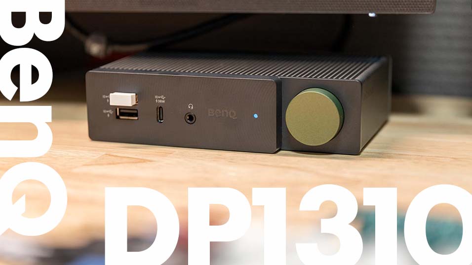 BenQ beCreatus DP1310 レビュー。ワンボタンで映像切替できる神