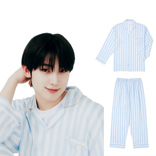 Qoo10] イブニエ [ENHYPEN ソヌ着用 ]長袖パジャ