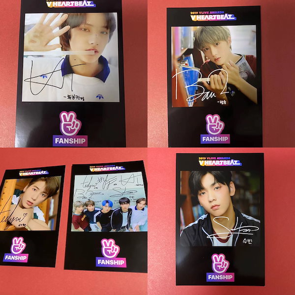 TXT 2019 VLIVE HEARTBEAT ポストカード