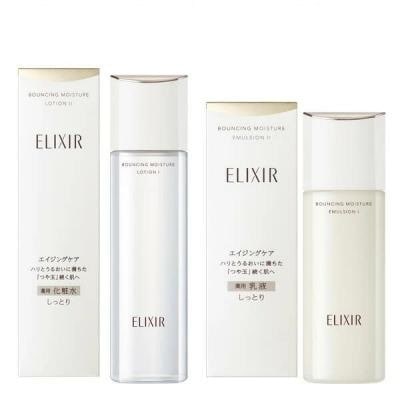 Qoo10] エリクシール シュペリエル 資生堂 化粧水 乳液 セッ