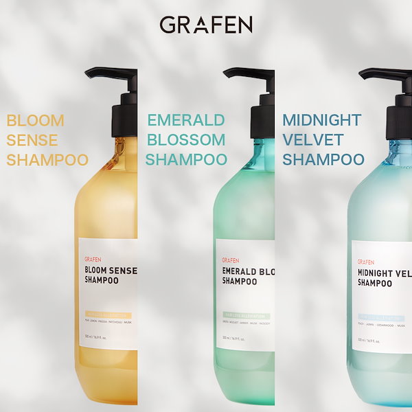 Qoo10] グラフェン [公式]パフュームヘアシャンプー 500