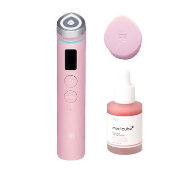 Qoo10] メディキューブ 美顔器 ブースタープロ 本品+シリコンヘ : 美容