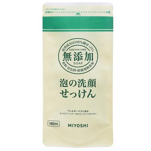 MIYOSHI 無添加 泡の洗顔せっけん 詰替用 180ml 価格比較 - 価格.com