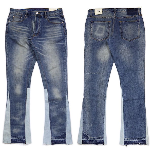 Qoo10] mnml mnml フレアパンツ ミニマル フレア