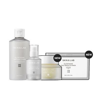 2セットSKIN & LAB 肌悩み解決セット 冬季限定 グルタチオン 美容液 2