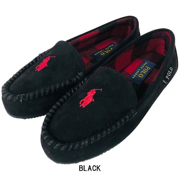 Qoo10] Ralph Lauren ポロラルフローレン モカシン スリッポン