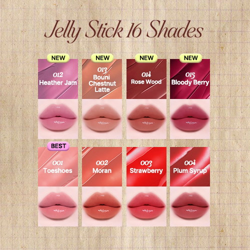 tip toe リップクリームセット 11個入り tiptoe / ジェリースティック