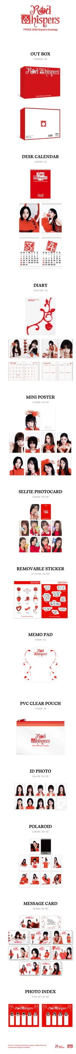 Qoo10] JYP Entertainment TWICE 2026 SEASON'S